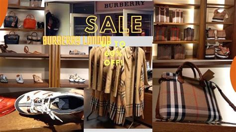 Burberry outlet sale